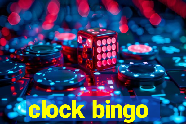 clock bingo