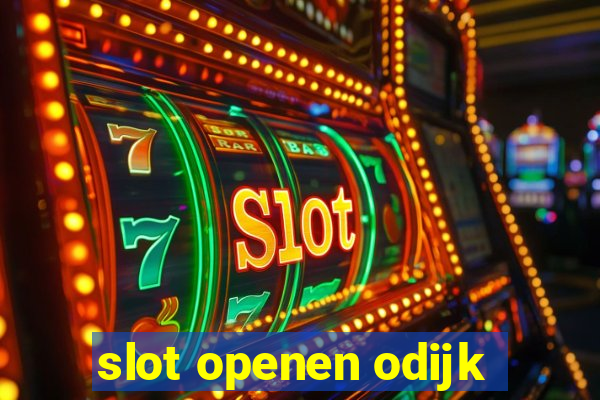 slot openen odijk