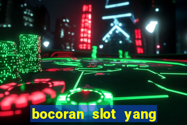 bocoran slot yang gacor hari ini