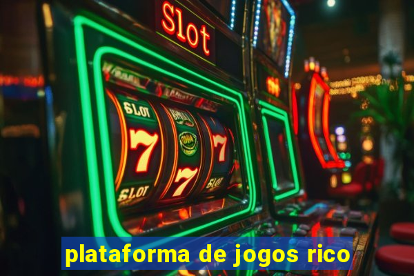 plataforma de jogos rico