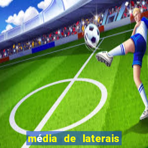 média de laterais por jogo premier league