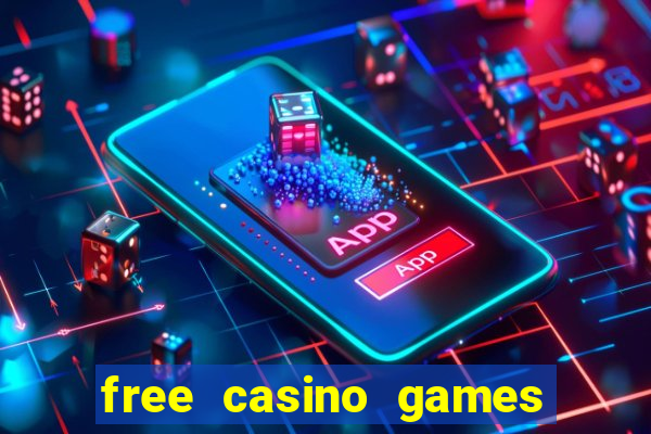 free casino games online slot machine