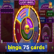 bingo 75 cards