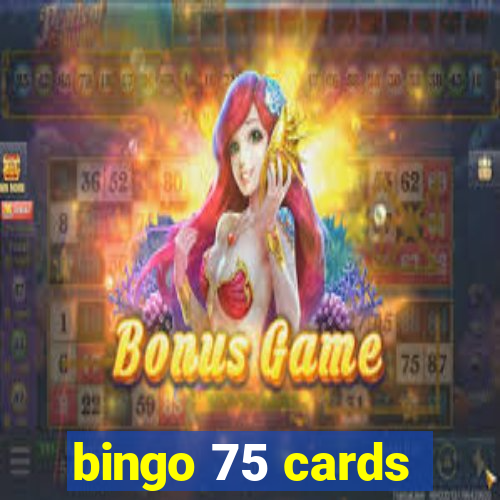 bingo 75 cards