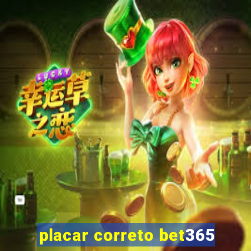 placar correto bet365