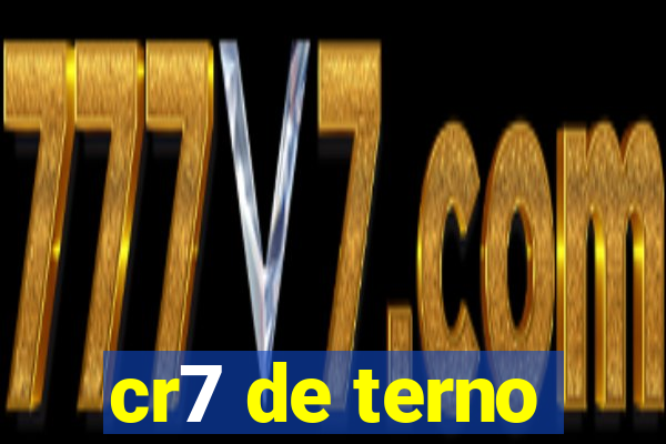 cr7 de terno