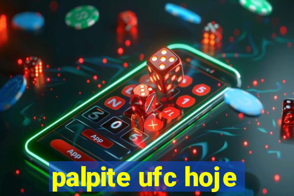 palpite ufc hoje