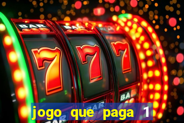 jogo que paga 1 real no pix