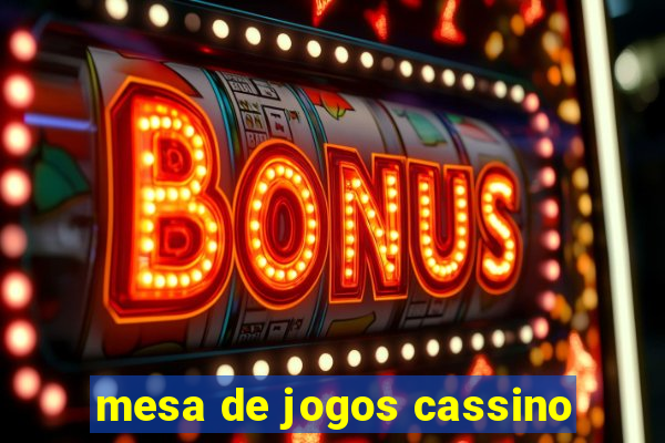 mesa de jogos cassino