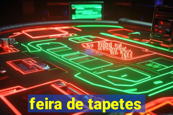 feira de tapetes