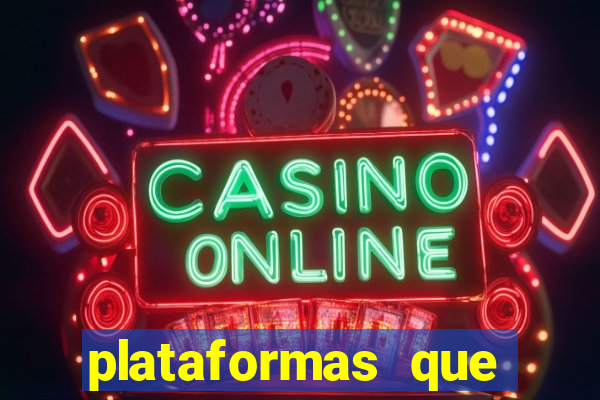 plataformas que est?o pagando fortune tiger