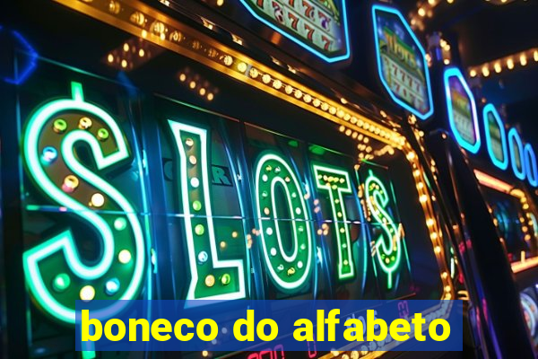 boneco do alfabeto