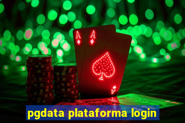 pgdata plataforma login