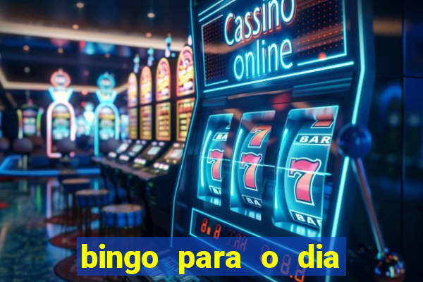 bingo para o dia da mulher