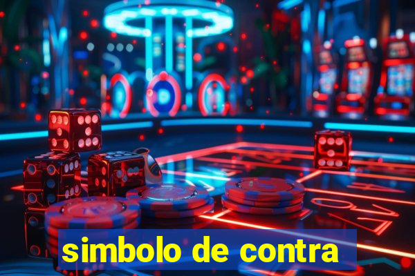 simbolo de contra