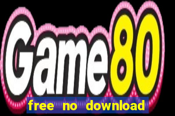 free no download slot machine games