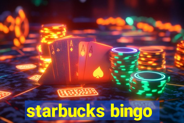 starbucks bingo