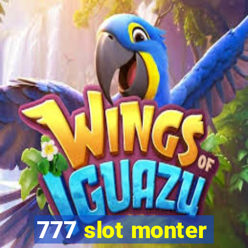 777 slot monter