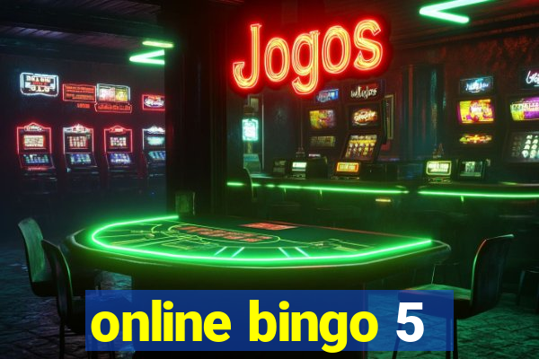 online bingo 5