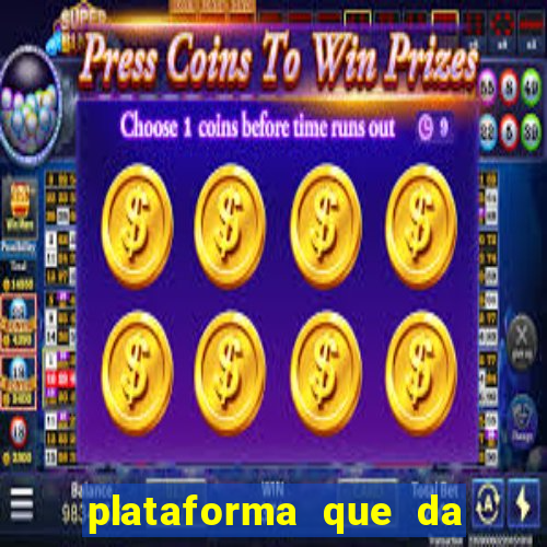 plataforma que da bonus de boas vindas