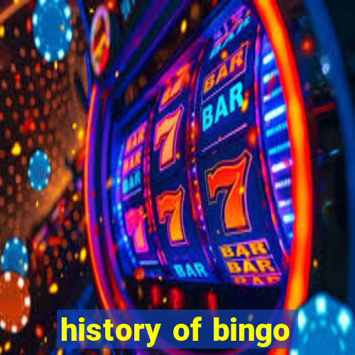 history of bingo