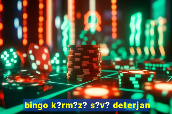 bingo k?rm?z? s?v? deterjan