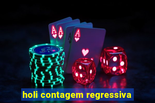 holi contagem regressiva