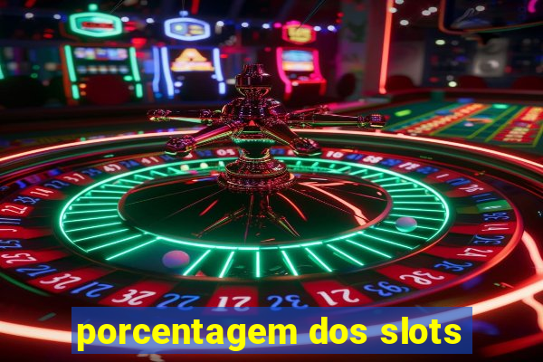 porcentagem dos slots