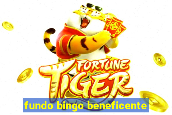 fundo bingo beneficente