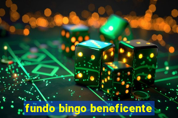 fundo bingo beneficente