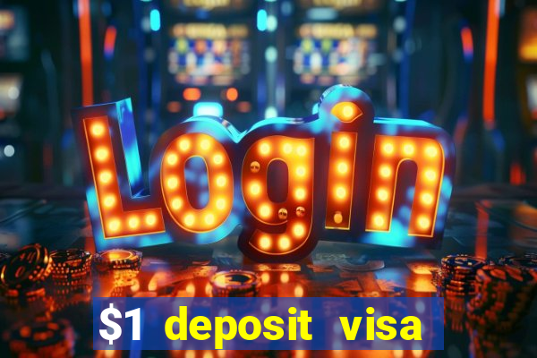 $1 deposit visa casino nz