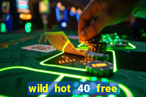 wild hot 40 free spins slot