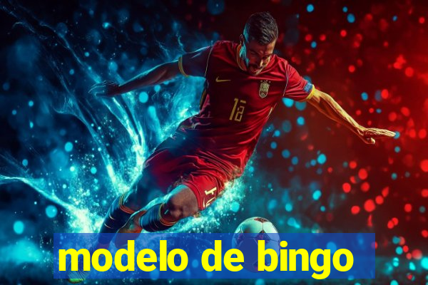 modelo de bingo