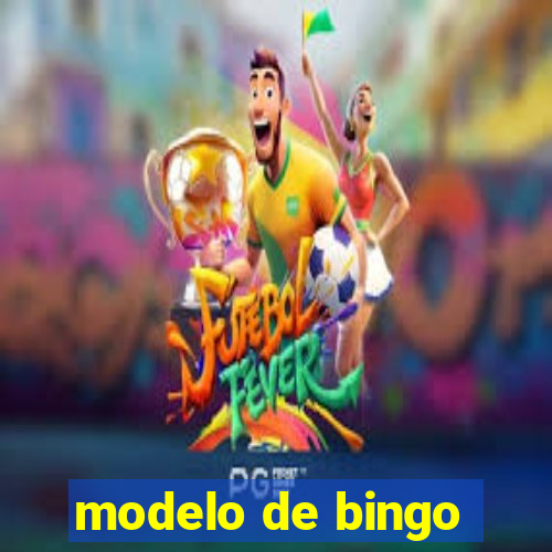 modelo de bingo