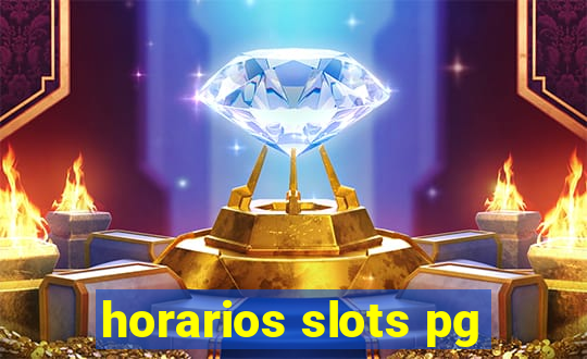 horarios slots pg