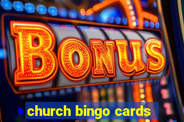 church bingo cards