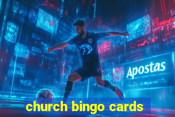 church bingo cards