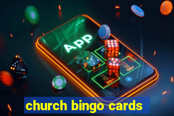 church bingo cards