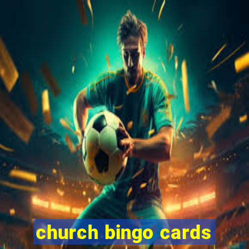 church bingo cards