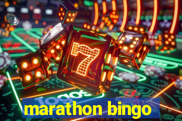 marathon bingo