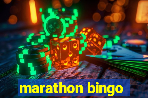 marathon bingo