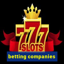 betting companies