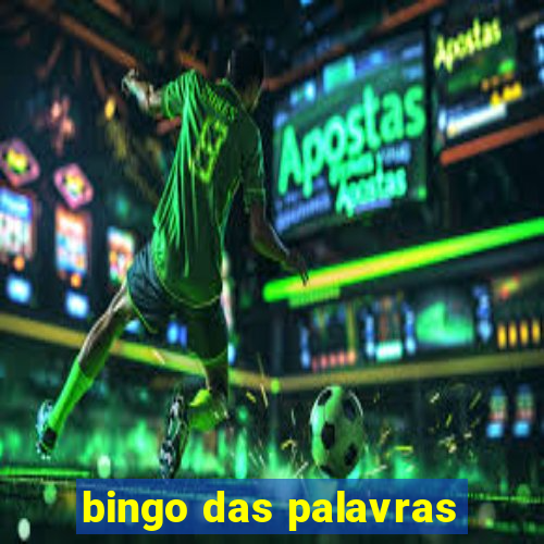 bingo das palavras