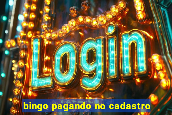 bingo pagando no cadastro