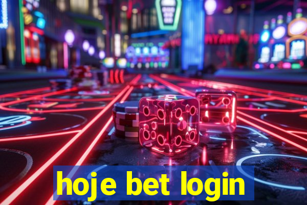 hoje bet login