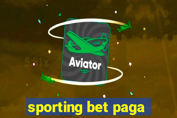 sporting bet paga