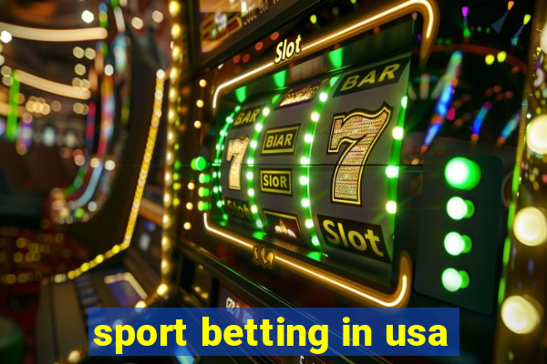 sport betting in usa