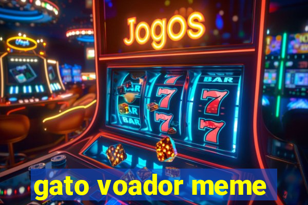 gato voador meme