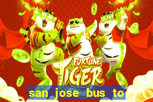 san jose bus to la fortuna