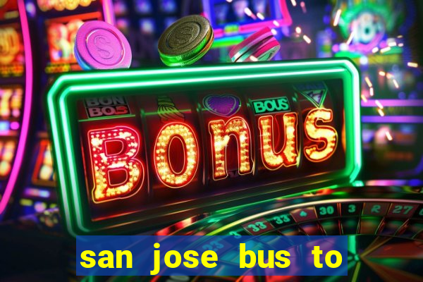 san jose bus to la fortuna